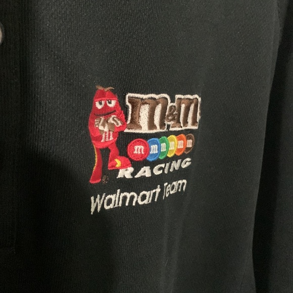 Nike Golf Polo Men’s Large M&Ms Racing Walmart Team Black - Picture 3 of 5